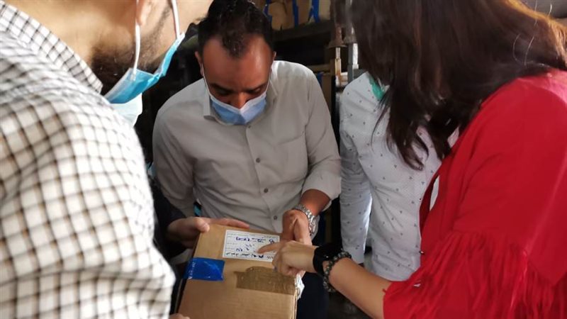 جانب من الحملة