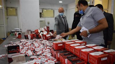 ضبط أكثر من 600 مخالفة دوائية بمصنع غير مرخص بالعاشر من رمضان 