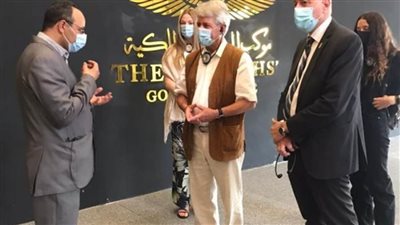 رئيس الاتحاد الدولي للخماسي الحديث ينبهر بمتحف الحضارة فى الفسطاط