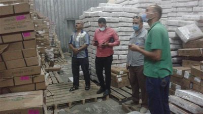 ضبط 68 طن أسماك مجمدة غير صالحة للاستهلاك الآدمي بكفر الدوار