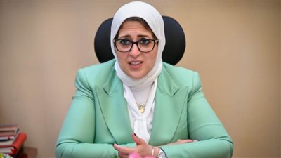وزيرة الصحة تصل 