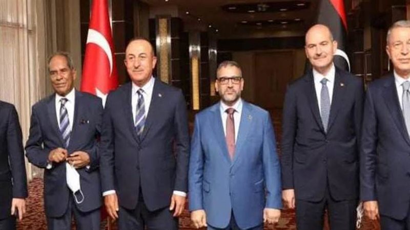 المشري يتوسط الوفد