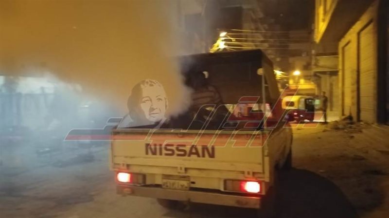 أعمال الرش والتطهير