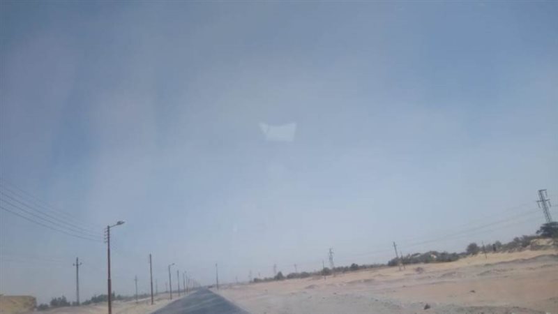 عاصفه ترابيه بطريق