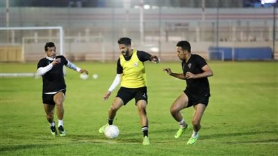 مران الزمالك.. فقرة ترفيهية للاعبين