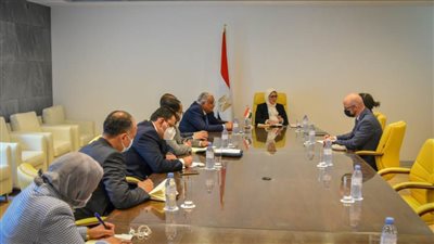 وزيرة الصحة تلتقي مدير 