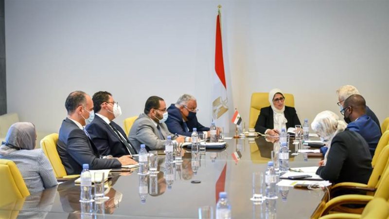 لقاء وزيرة الصحة