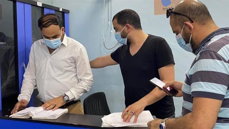 الدكتور علي حطب اثناء