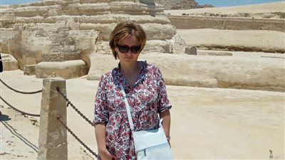  السياحة والآثار تستضيف نائبة وزير الثقافة الروسي بمنطقة أهرامات الجيزة