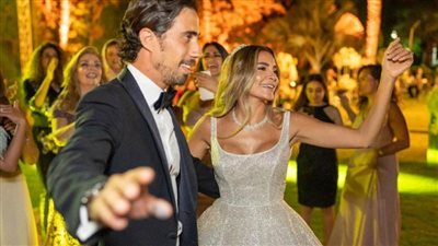 الصور الأولى من حفل زفاف ابنة علا غانم 