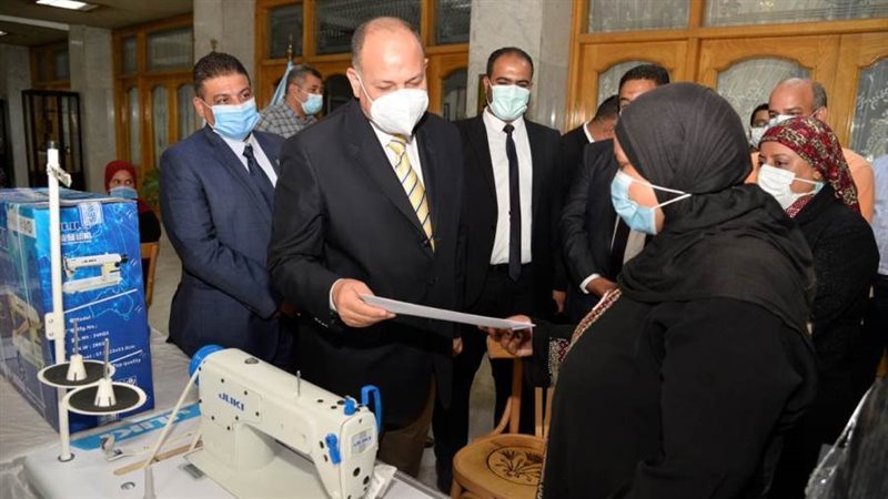 جانب من اعمال التوزيع