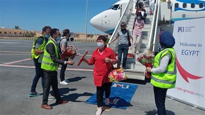 مطار  مرسى مطروح الدولي يستقبل أولى الرحلات الجوية لشركة ''SCAT''