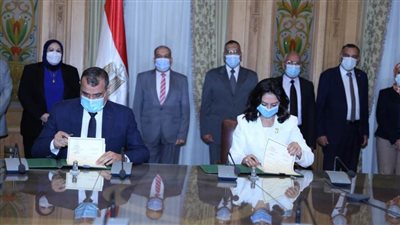 بروتوكول تعاون بين القومي للمرأة والإنتاج الحربي لتنفيذ مشروعات المجلس