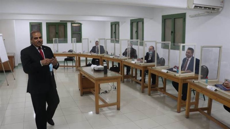 المحرصاوى يتفقد دورة