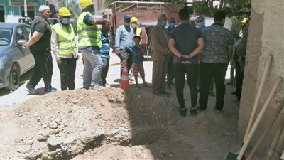 إحلال وتجديد مواسير مياه الشرب الإسبستوس إلى بلاستيك بطول 7 كم بالبداري