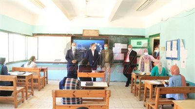 محافظ كفر الشيخ يطمئن على لجان الثانوية العامة