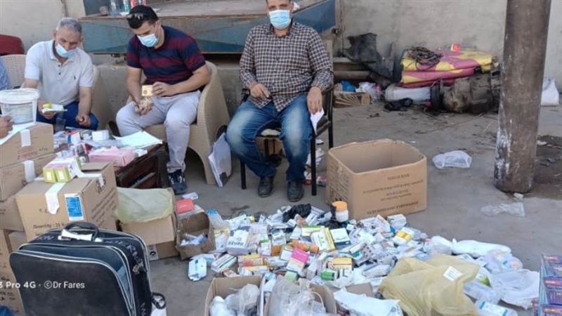 جانب من المضبوطات