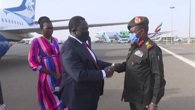 نائب رئيس جنوب السودان يصل إلى الخرطوم