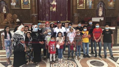 التضامن الاجتماعي تنظم زيارة تعريفية لأبناء دور الرعاية بالكاتدرائية المرقسية