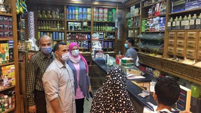 تحرير ٨٧ محضر عدم ارتداء كمامة فى حملة بالبحيرة