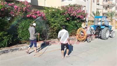 كفر الشيخ تواصل جهودها لتحسين مستوى الخدمات بمصيف بلطيم