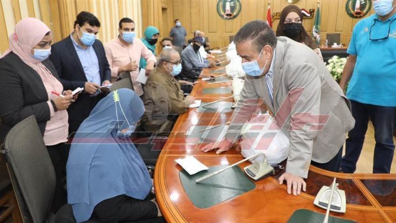 محافظ المنوفية يلتقي