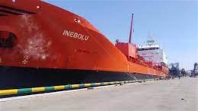 شحن 6 آلاف طن صودا كاوية من ميناء غرب بورسعيد