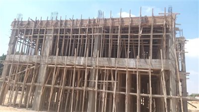 الانتهاء من أعمال الخرسانة بـ