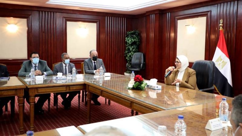 اجتماع وزيرة الصحة