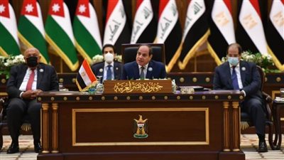 الرئيس السيسي: أرحب بموقفي العراق والأردن المساندين للموقف المصري بشأن سد النهضة