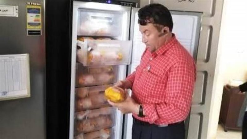 ضبط لحوم منتهيه الصلاحيه