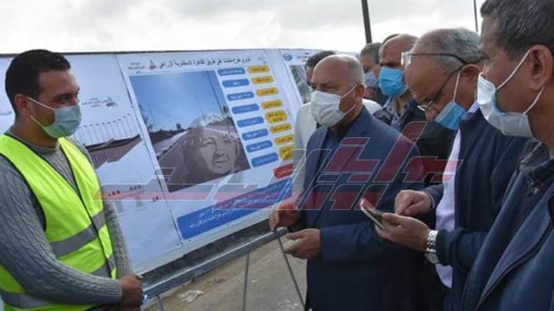 وزير النقل أثناء