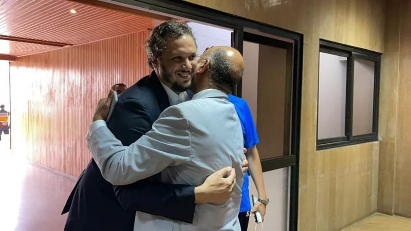 استقبال مسئولو الرجاء