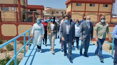 محافظ البحيرة يتفقد محطة مياة المجد بالرحمانية بتكلفة 30 مليون جنيه