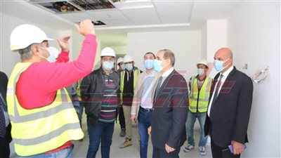 مركز أورام كفر الشيخ يشهد التشطيبات النهائية