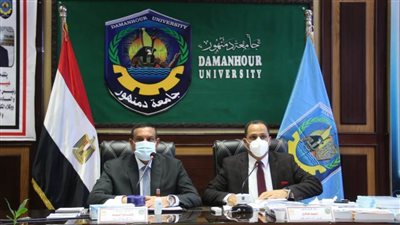 مجلس جامعة دمنهور يحتفل بالذكرى الثامنة لثورة 30 يونيو ومرور ٧ سنوات من الإنجازات