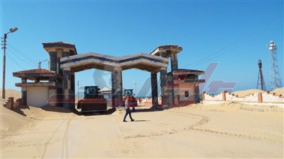 إعادة فتح بوابة الفنار بمصيف بلطيم في كفر الشيخ