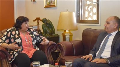 وزيرة الثقافة: تكثيف التبادل الثقافى مع الأردن.. وتنفيذ العديد من الفعاليات المتنوعة 