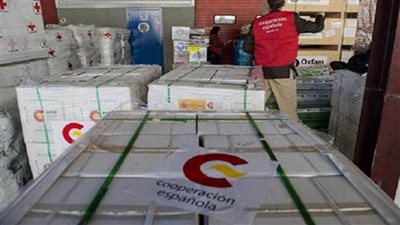 الجيش اللبناني يتسلم 19 طن وجبات جاهزة هدية من إسبانيا 