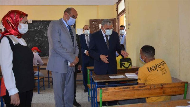 محافظ المنيا يتفقد