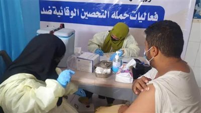 تدشين المرحلة الثانية من حملة التطعيم ضد كورونا في اليمن