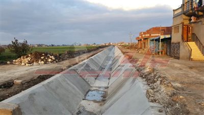 مليار و700 مليون جنيه لمشروع تبطين الترع بكفر الشيخ
