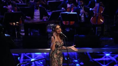 الليلة.. النجمة أنغام على مسرح النافورة بدار الأوبرا 
