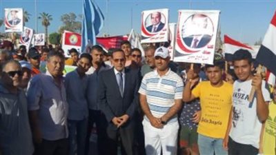 شمال سيناء تحتفل بذكرى ثورة 30 يونيو بماراثون ومهرجانات شبابية