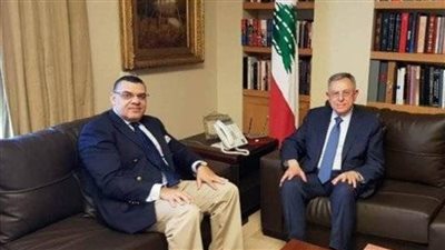 السفير المصري يبحث مع فؤاد السنيورة الأوضاع في لبنان