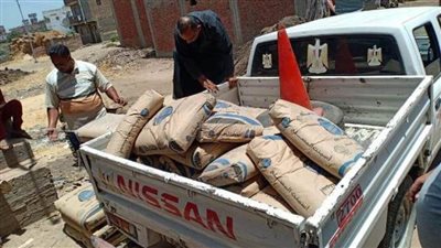 إزالة حالتي تعدٍّ علي الأراضي الزراعية ورفع الإشغالات المخالفة بالشرقية