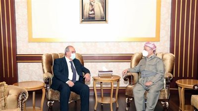 بارزاني وعلاوي يناقشان العملية السياسية العراق