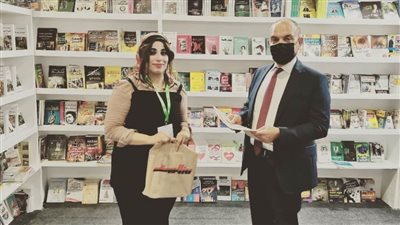 السفير الأردني يزور جناح 