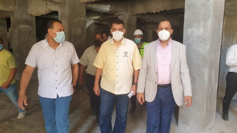 جولة رئيس جامعة دمنهور