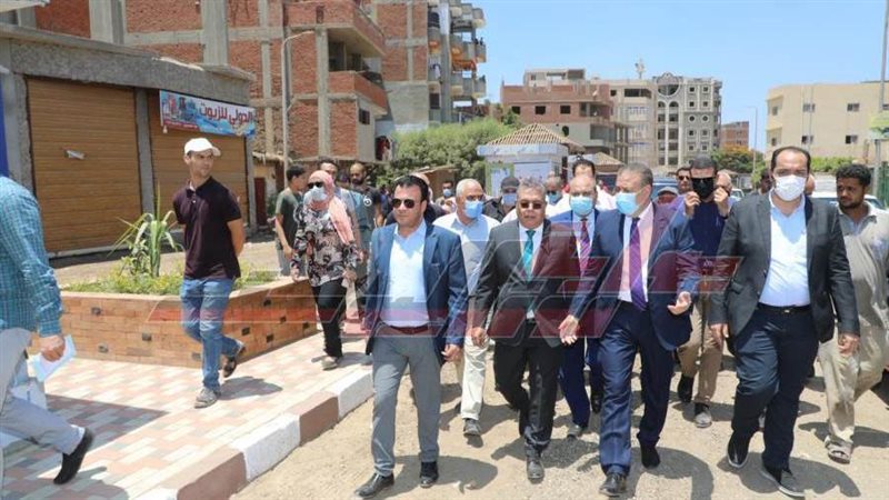 محافظ المنوفية يتفقد